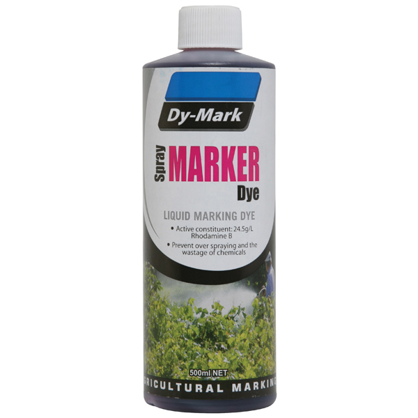 DY-MARK SPRAY MARKER DYE RED 500ML